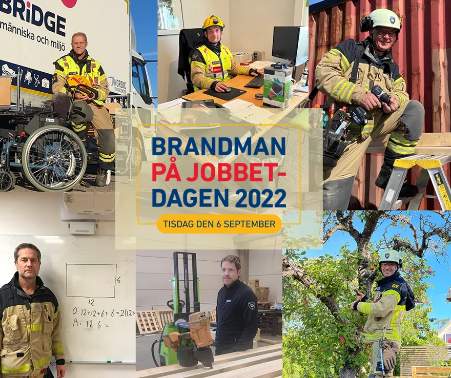 brandman på jobbet